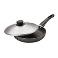 Deep Non Stick Frying Pan with Lid | Multipurpose Fry Pan for Gas Stove | Nonstick Cookware for Eggs, Curries, Vegetables & Daily Cooking (3 LTR)