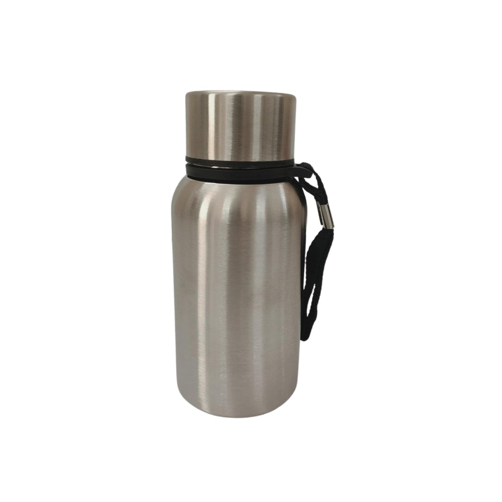 Stainless Steel Water Bottle Single Wall | Leak Proof Rust Resistant Reusable Drinking Bottle for Home Office School | Travel Durable Metal Water Bottle (500ml)