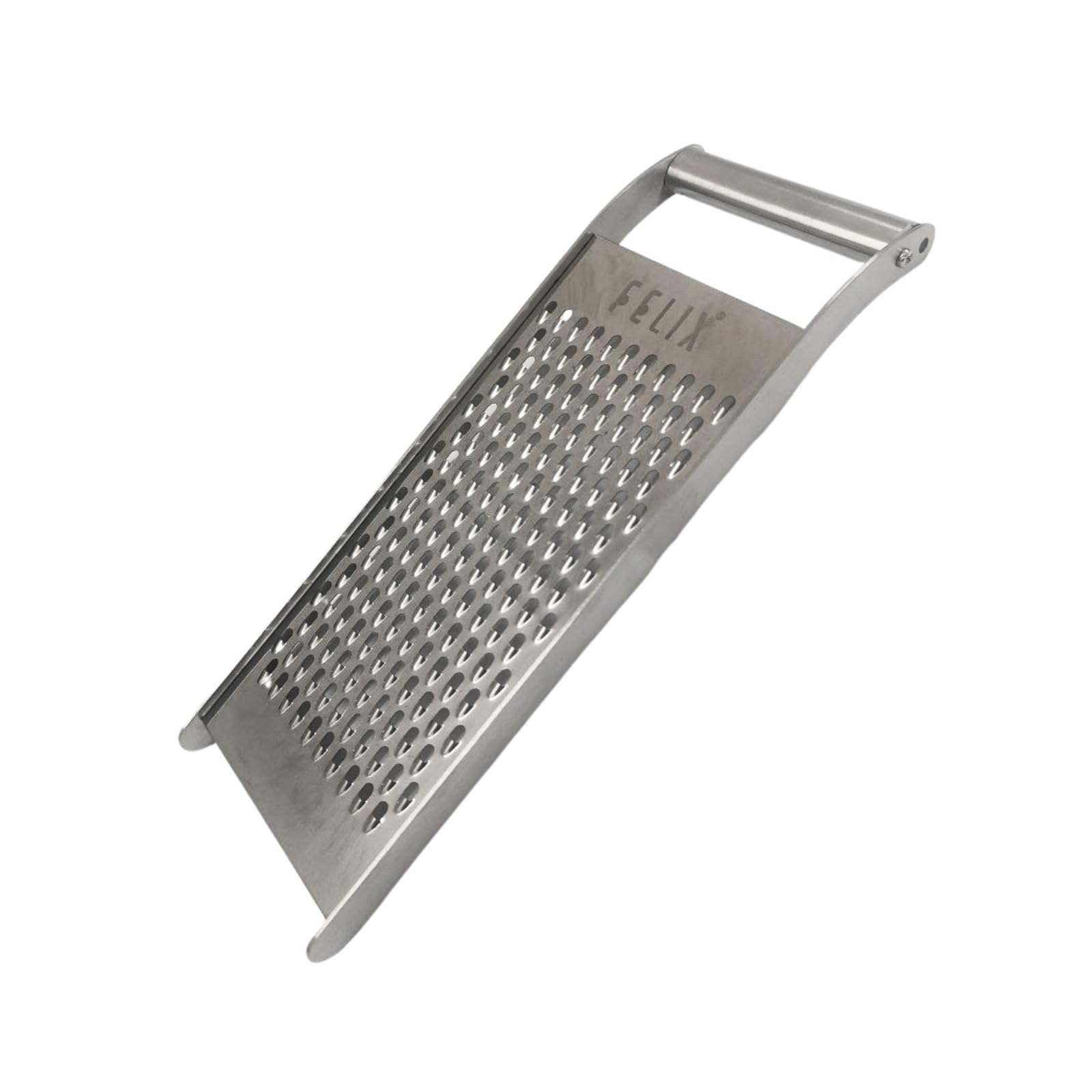 Manual Stainless Steel Chipso Grater for Kitchen | Thick Slot Vegetable & Cheese Grating Tool | Handheld Shredder for Paneer, Potato, Carrot and Salad Preparation (Thick Grater)