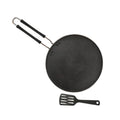Non Stick Flat Tawa for Dosa | Roti Chapati 30 cm Granite Coated Tawa with Dual Handle | Gas Stove Compatible | Flat Roti Pan for Home Kitchen Cookware