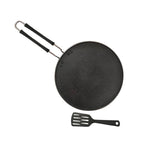 Non Stick Flat Tawa for Dosa | Roti Chapati 30 cm Granite Coated Tawa with Dual Handle | Gas Stove Compatible | Flat Roti Pan for Home Kitchen Cookware