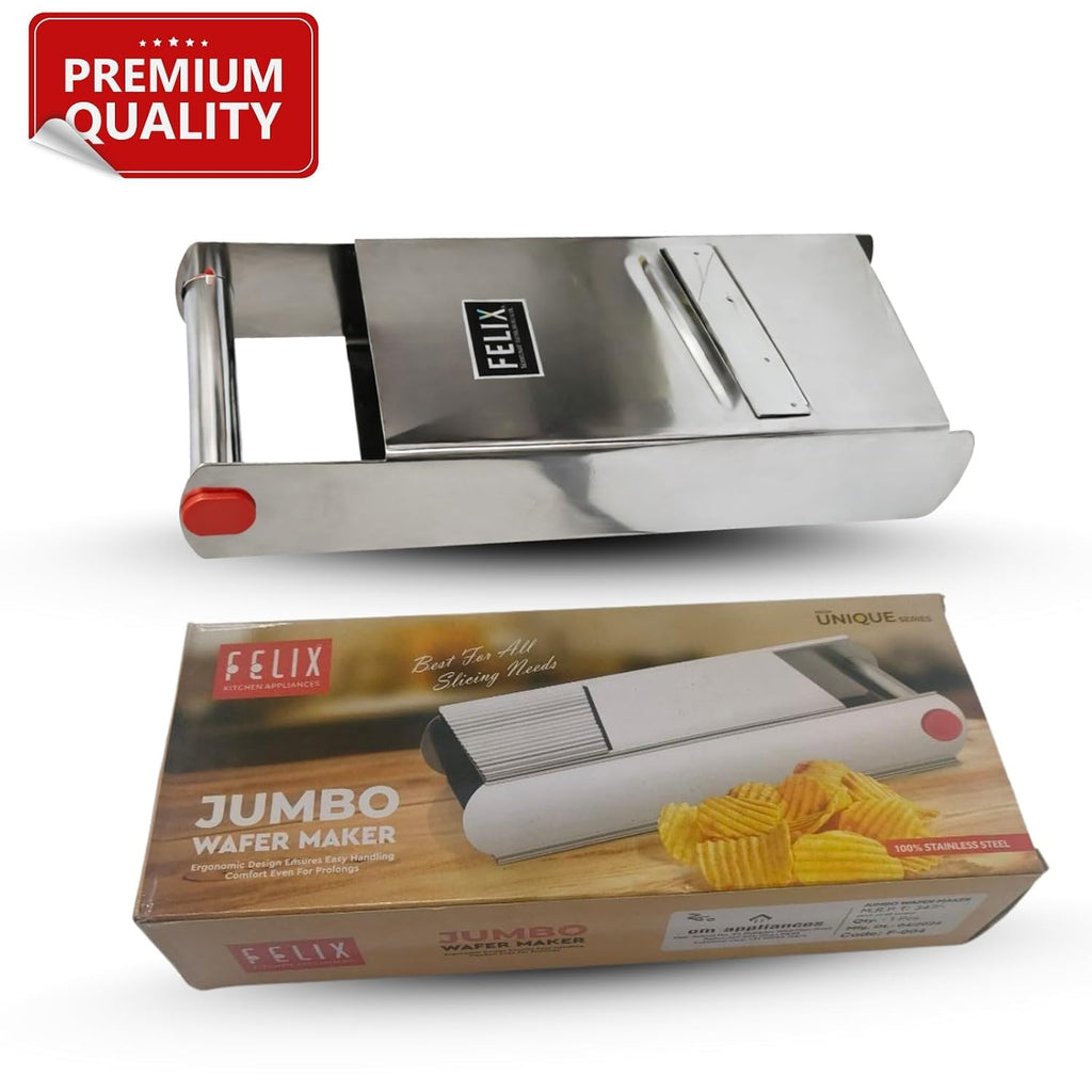 Jumbo Wafer Maker | Crinkle Vegetable Slicer