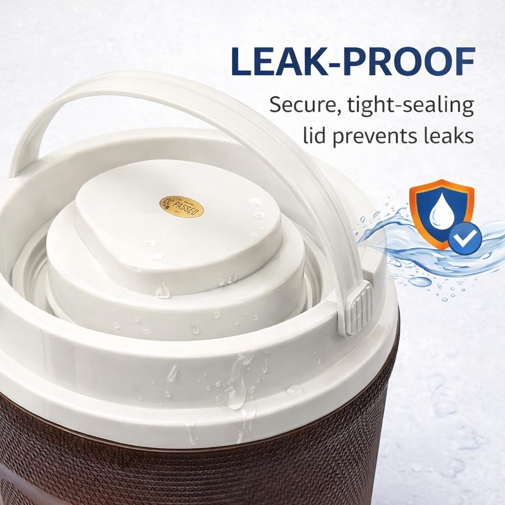 Insulated Water Cooler Jar with Tap | 5L