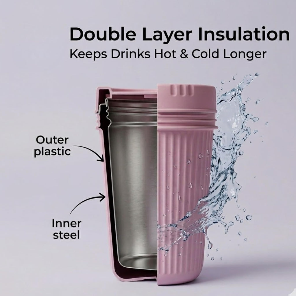 Double Wall Insulated Coffee Mug | 500ml