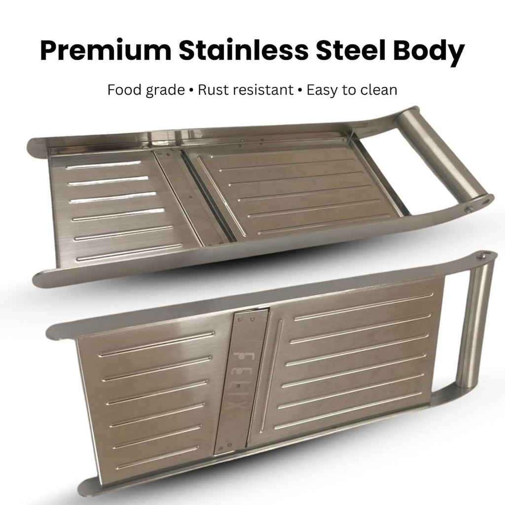 Adjustable Mandoline Slicer | Stainless Steel