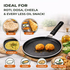 Non-Stick Dosa Tawa | 28cm, Durable Handle