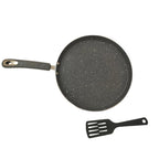 Non Stick Marble Coated Dosa Tawa 29 cm | Flat Aluminium Cookware for Dosa Uttapam & Pancakes | Gas & Induction Compatible | Easy Clean Tawa